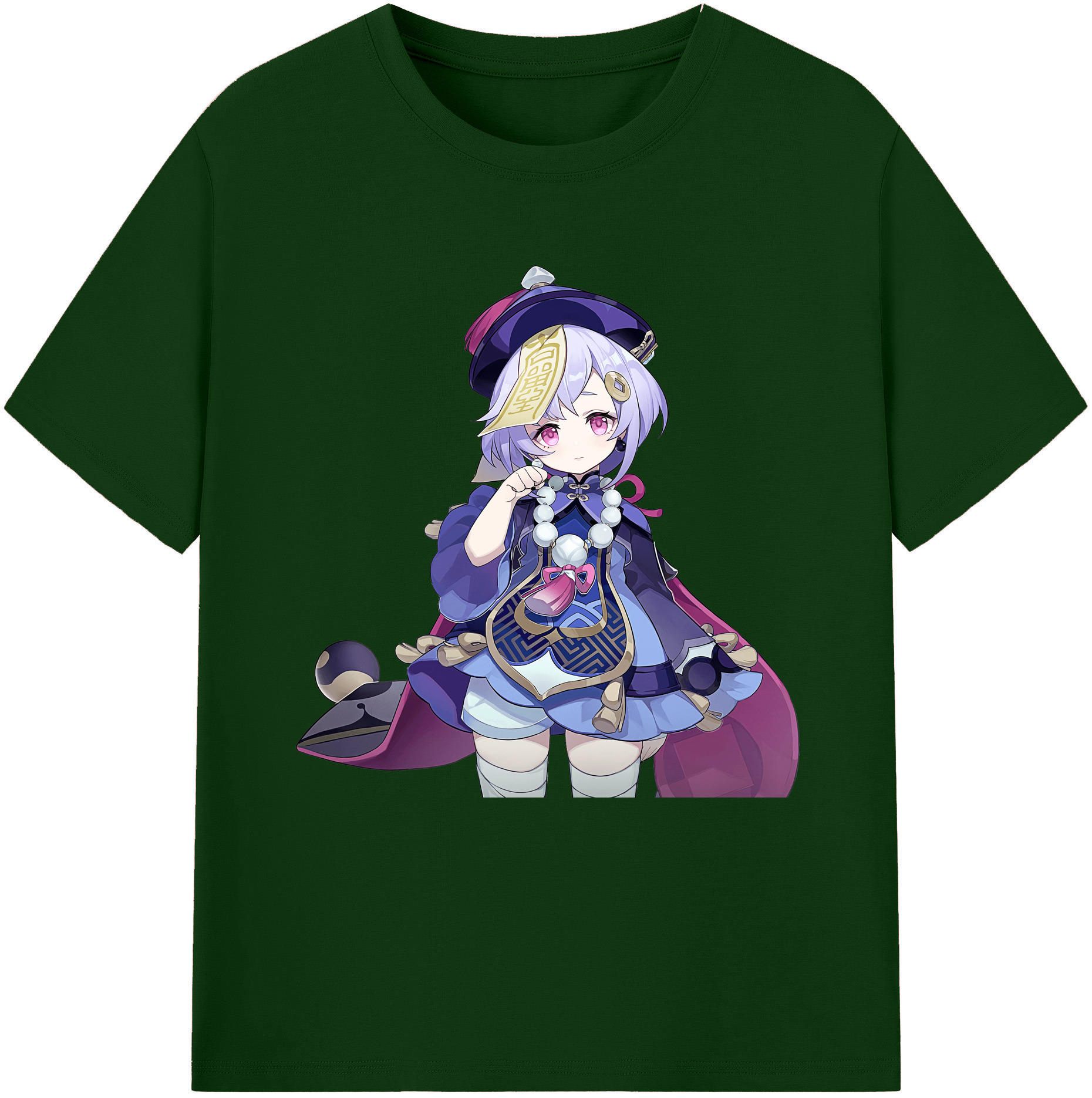 げんし神 七七 なな  genshin Nana 綿100％半袖Tシャツ（フロントプリント）